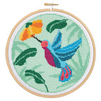 Hummingbird Cross Stitch Kit for Beginners