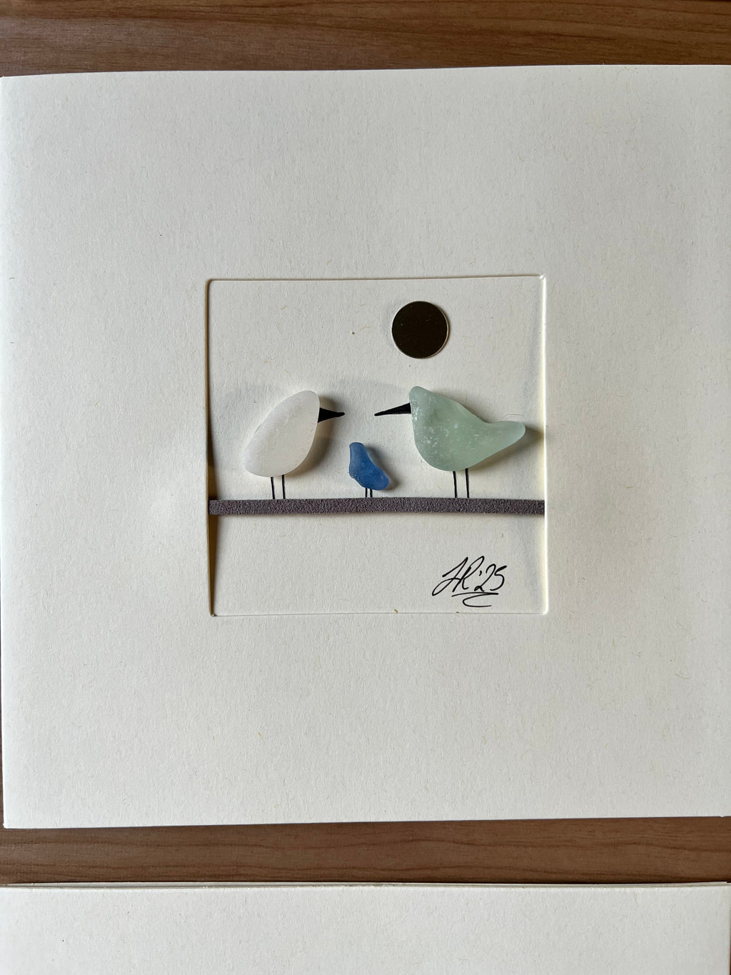 Little Bird Family - Blank Card