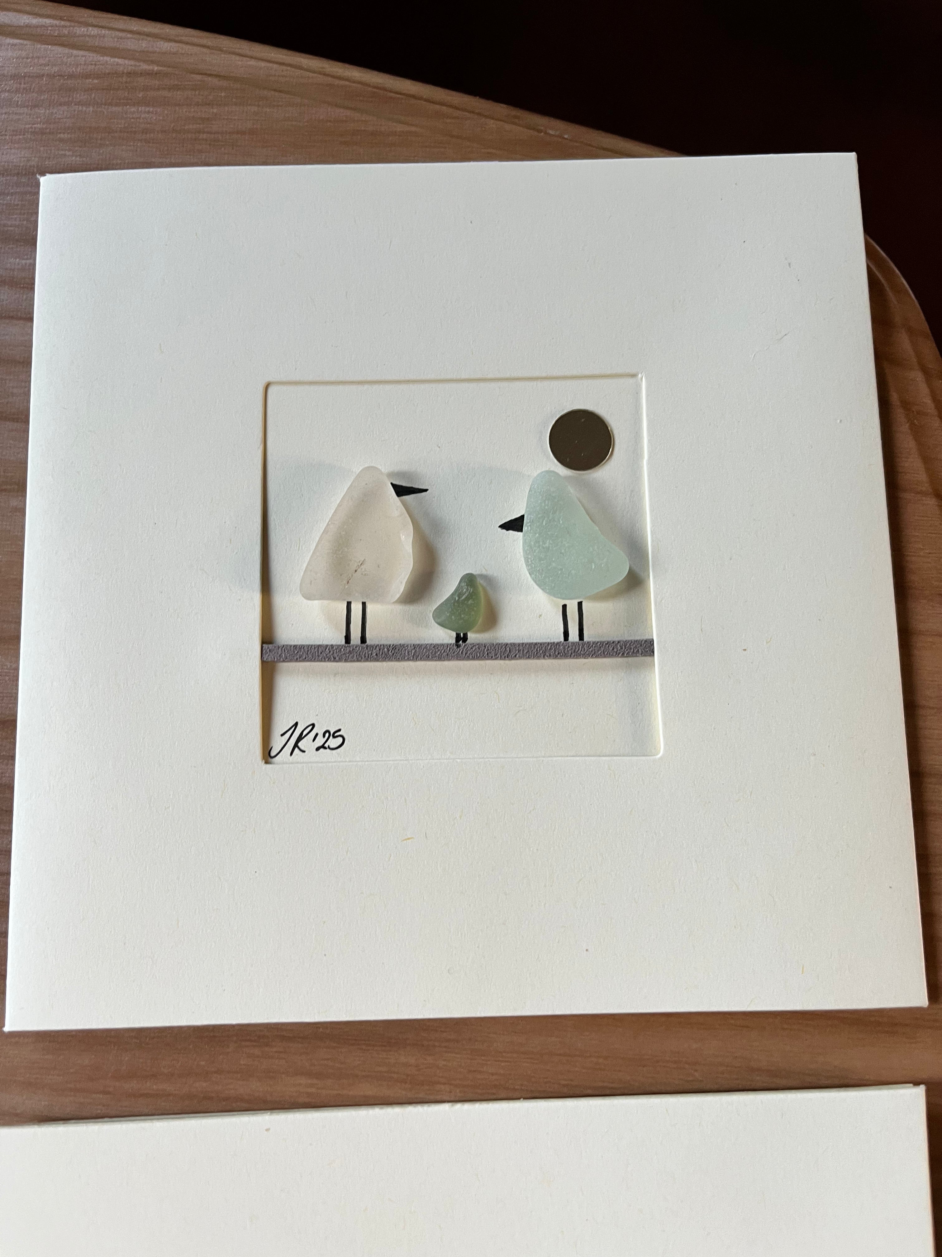 Little Bird Family - Blank Card
