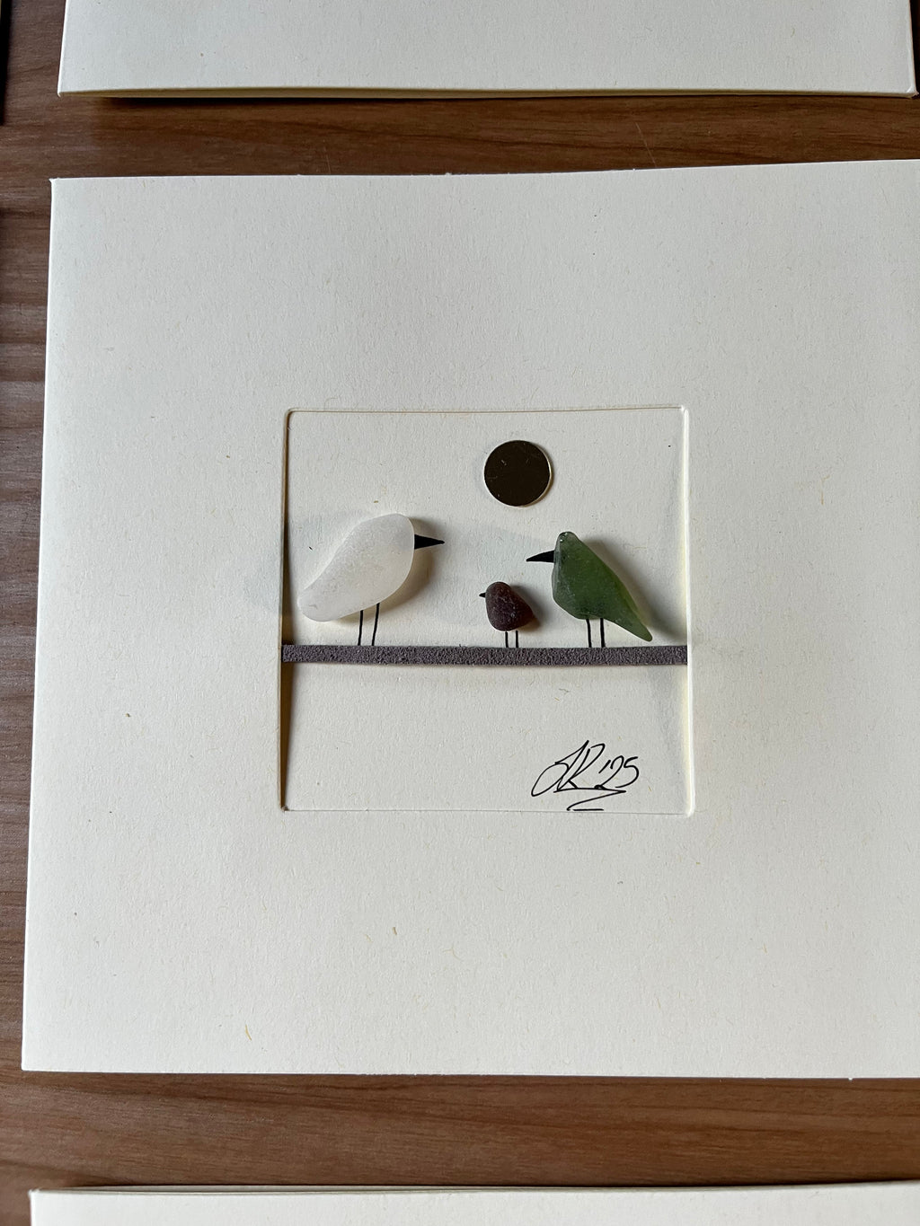 Little Bird Family - Blank Card