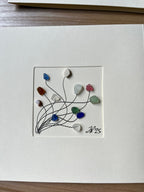 Abstract colours - Blank Card