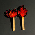 Match Stick Earrings