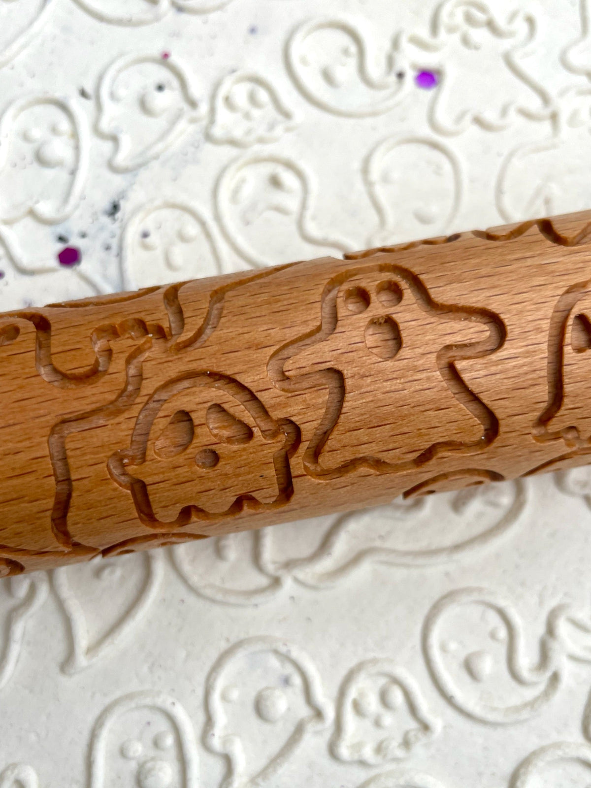 Ghostly Ghosts Rolling Pin