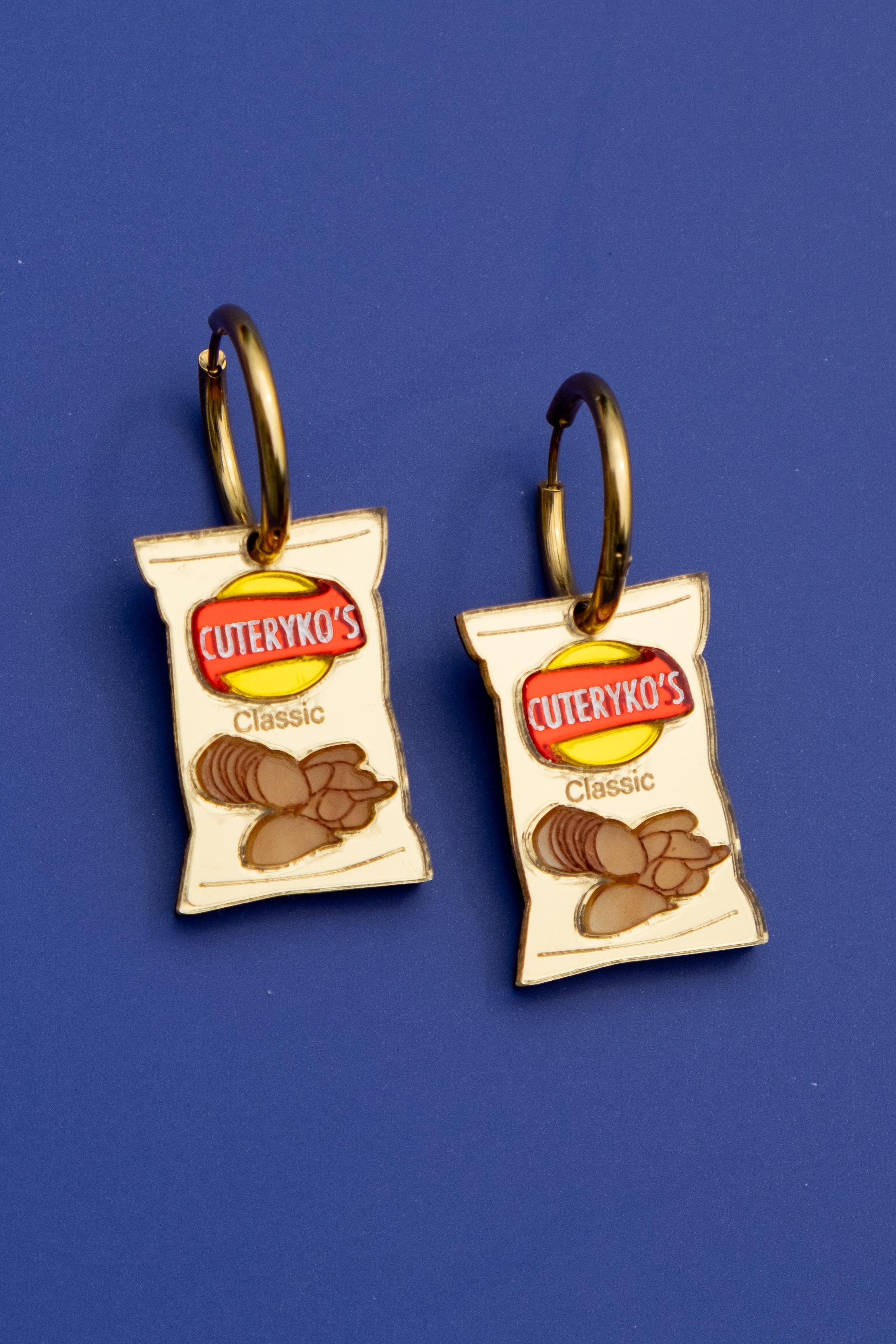 Classic Crisps Hoop Earrings