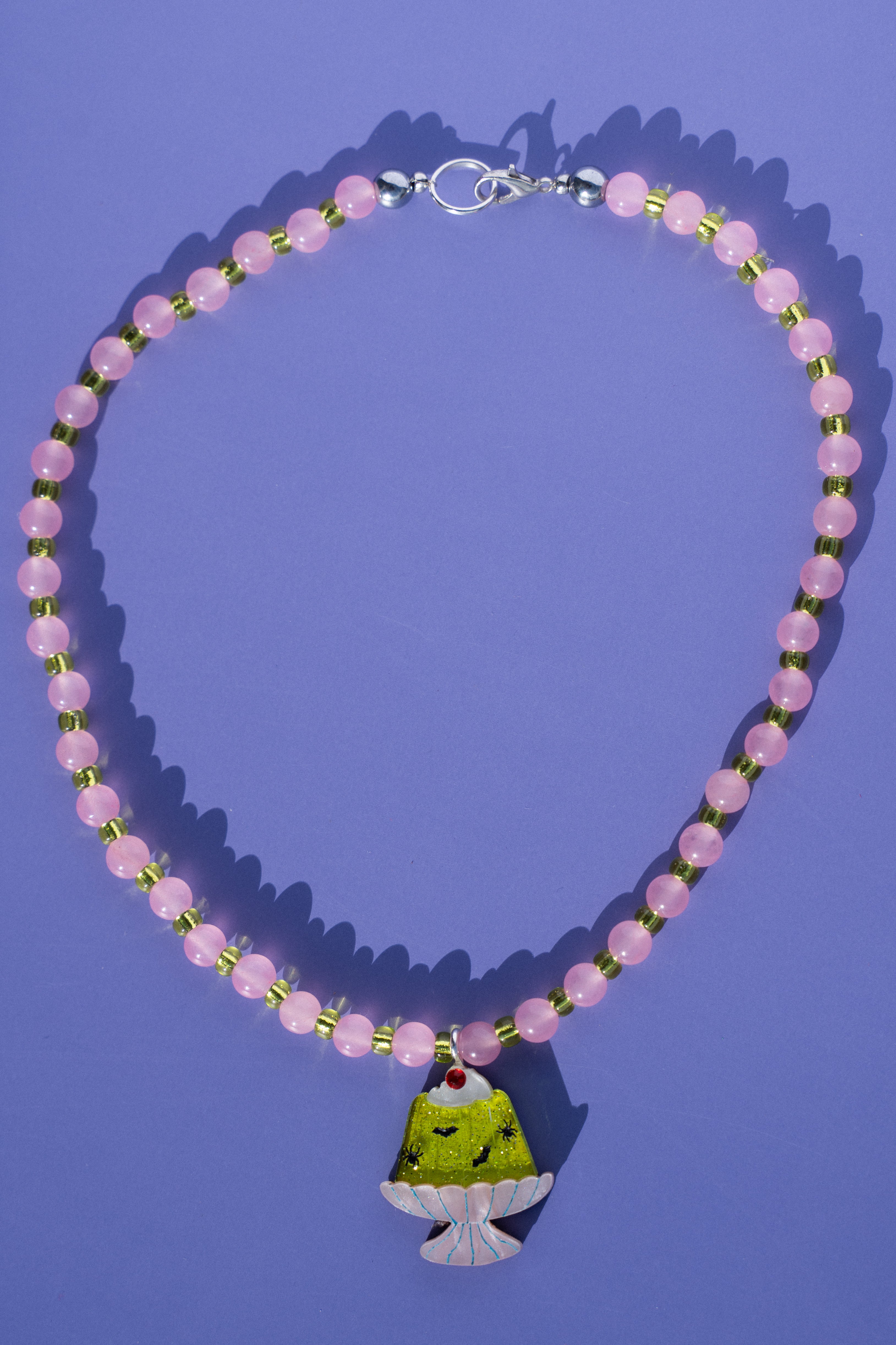 Ghastly Jelly Beaded Necklace