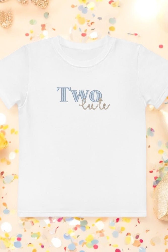 TWO cute 2nd Birthday T-Shirt Personalised