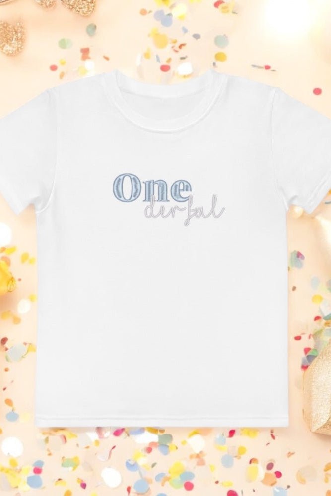 ONE-derful 1st Birthday T-Shirt Personalised