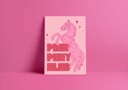 Pink Pony Club (Chappell Roan inspired) A4 Lyric Art Print
