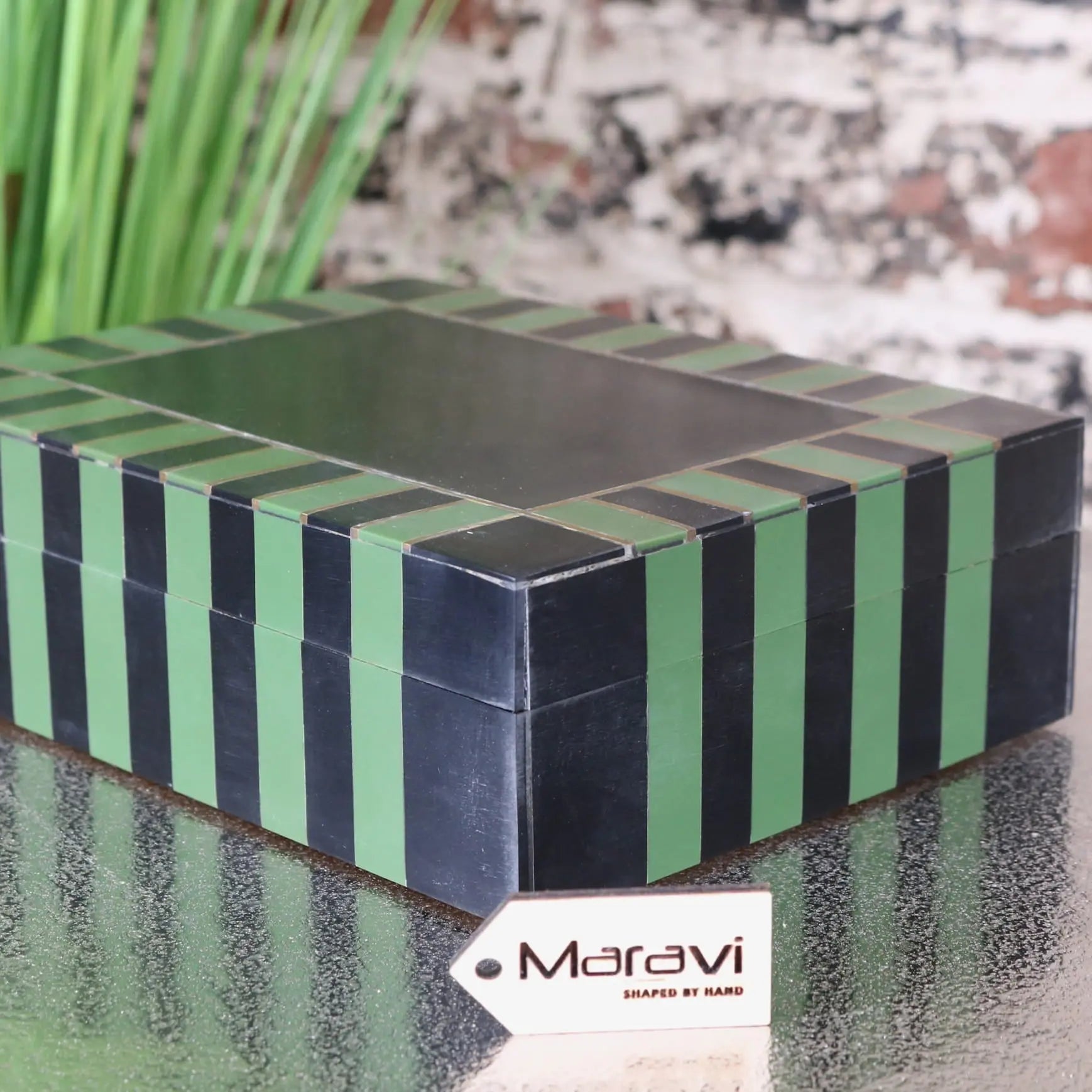 Panna Luxe Resin Jewellery Box - 2 Colours