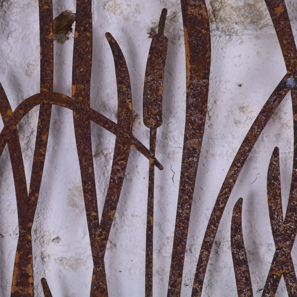 Alibag Rustic Metal Garden Wall Art