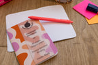 A6 Handmade Notebook with Abstract Design