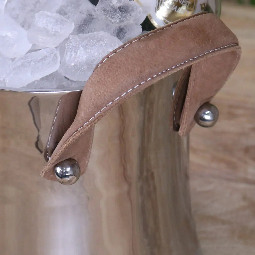 Navin Luxury Champagne Ice Bucket Double Wall