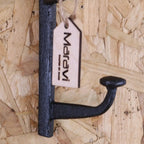 Tehla Set of 2 Metal Vertical Hat Rack Wall Hooks