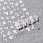 Hello Claws | Rainbow Dream Cat Nail Deco Sticker