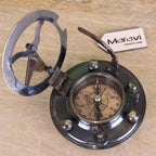 Gilbert and Sons Antique Brass Sundial Compass