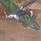 Spitfire Model Metal 29cm Plane Ornament