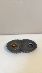 Scallop Twin Trinket Dish