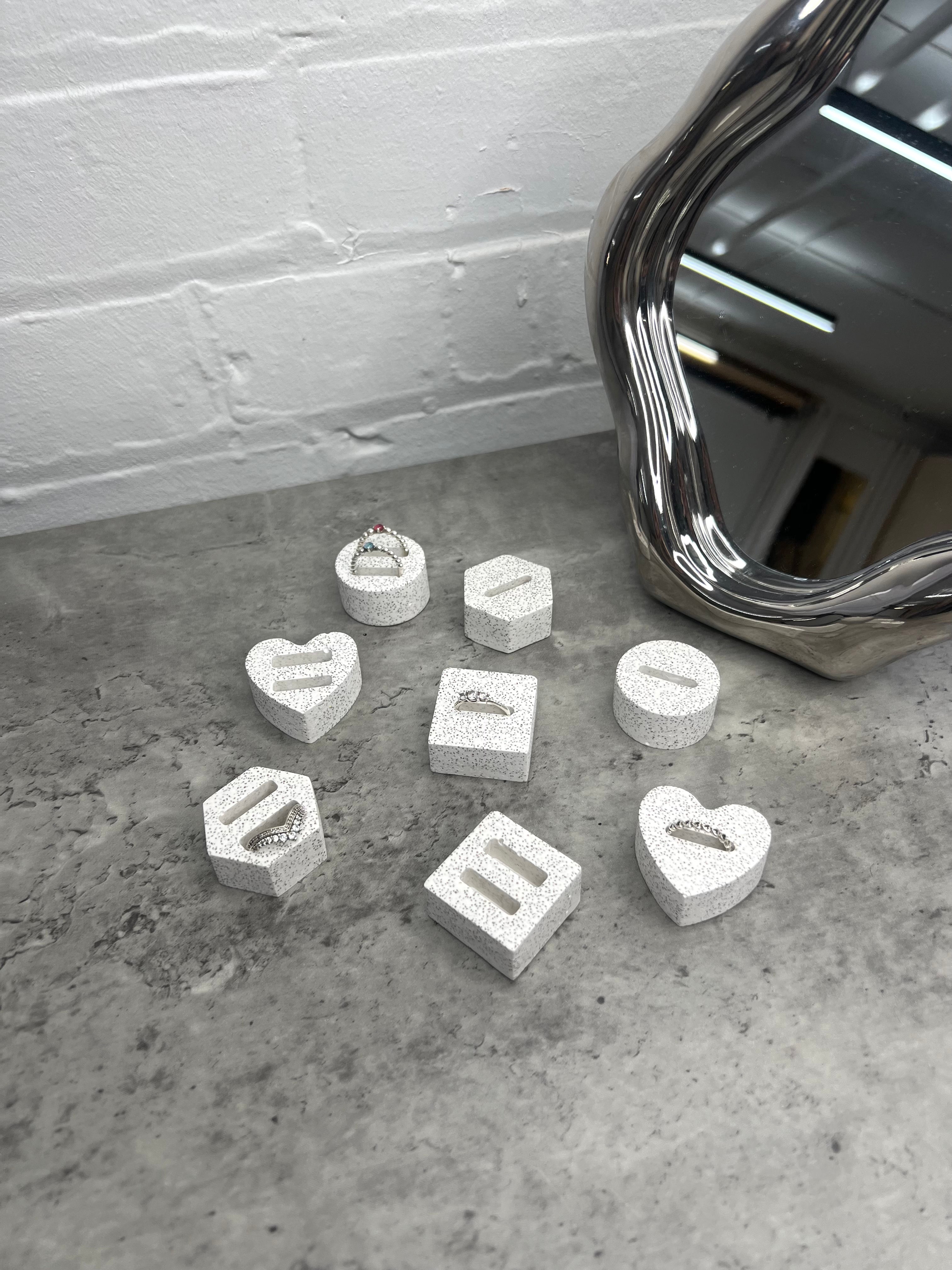 ring holders - stone