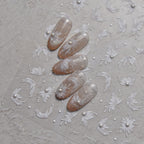 Hello Claws | Spring White Flower 5D Diamond Nail Deco Sticker