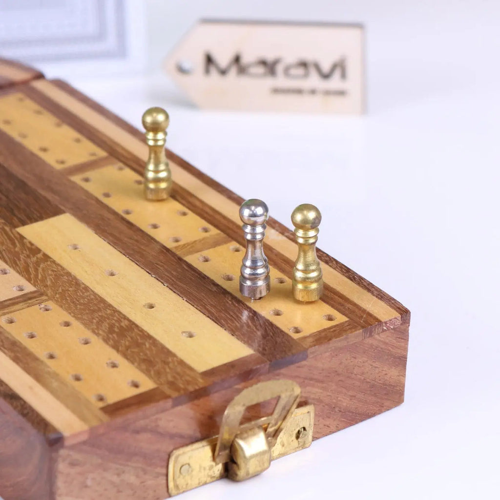 Shiri Folding Travel Cribbage Set