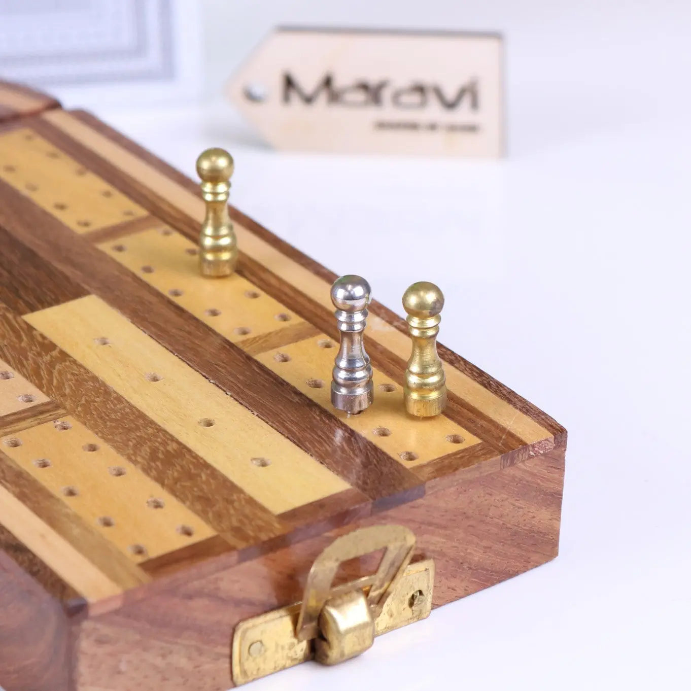 Shiri Folding Travel Cribbage Set