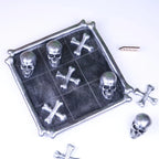 Skull and Crossbones Game Tic Tac Toe
