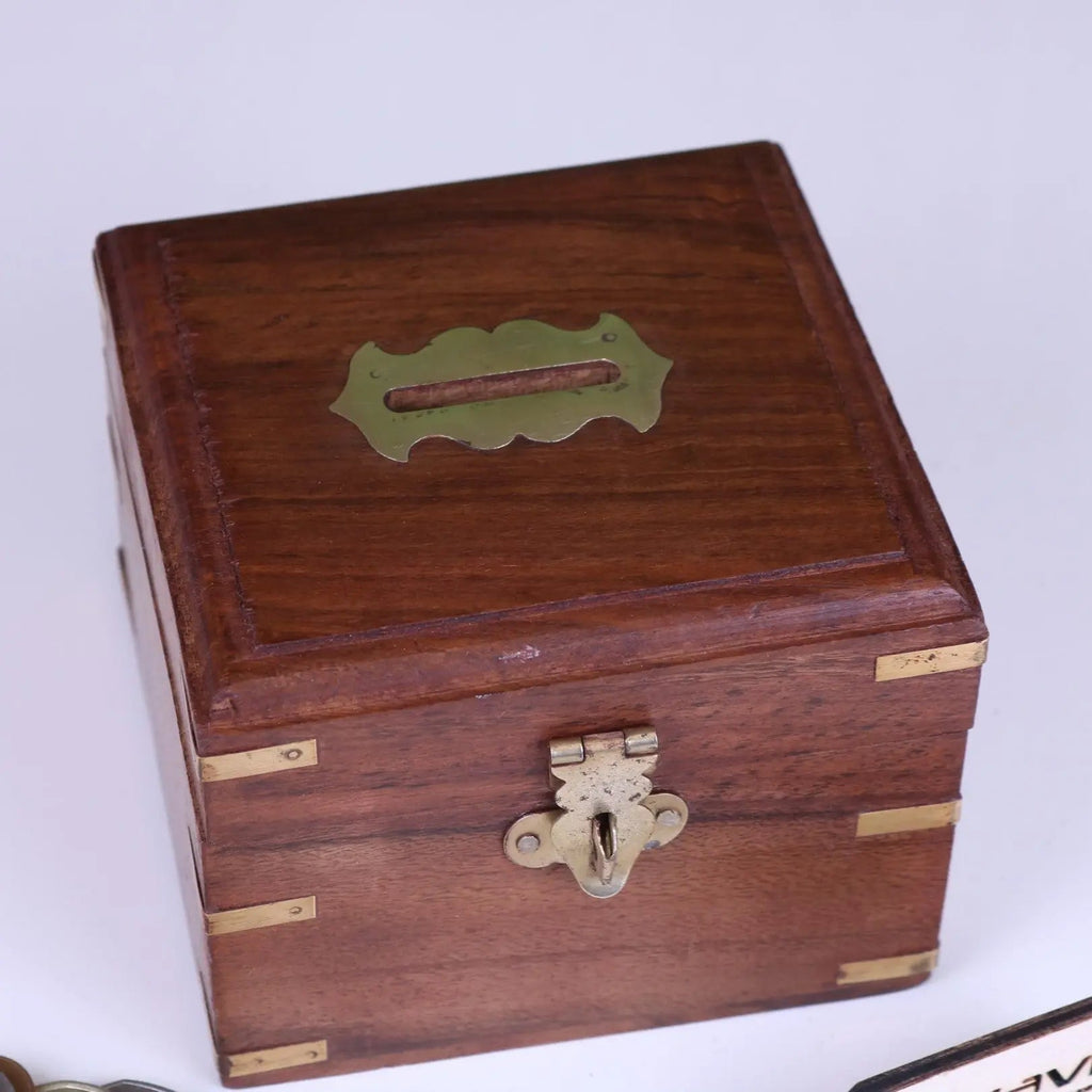 Sasa Wooden Money Box