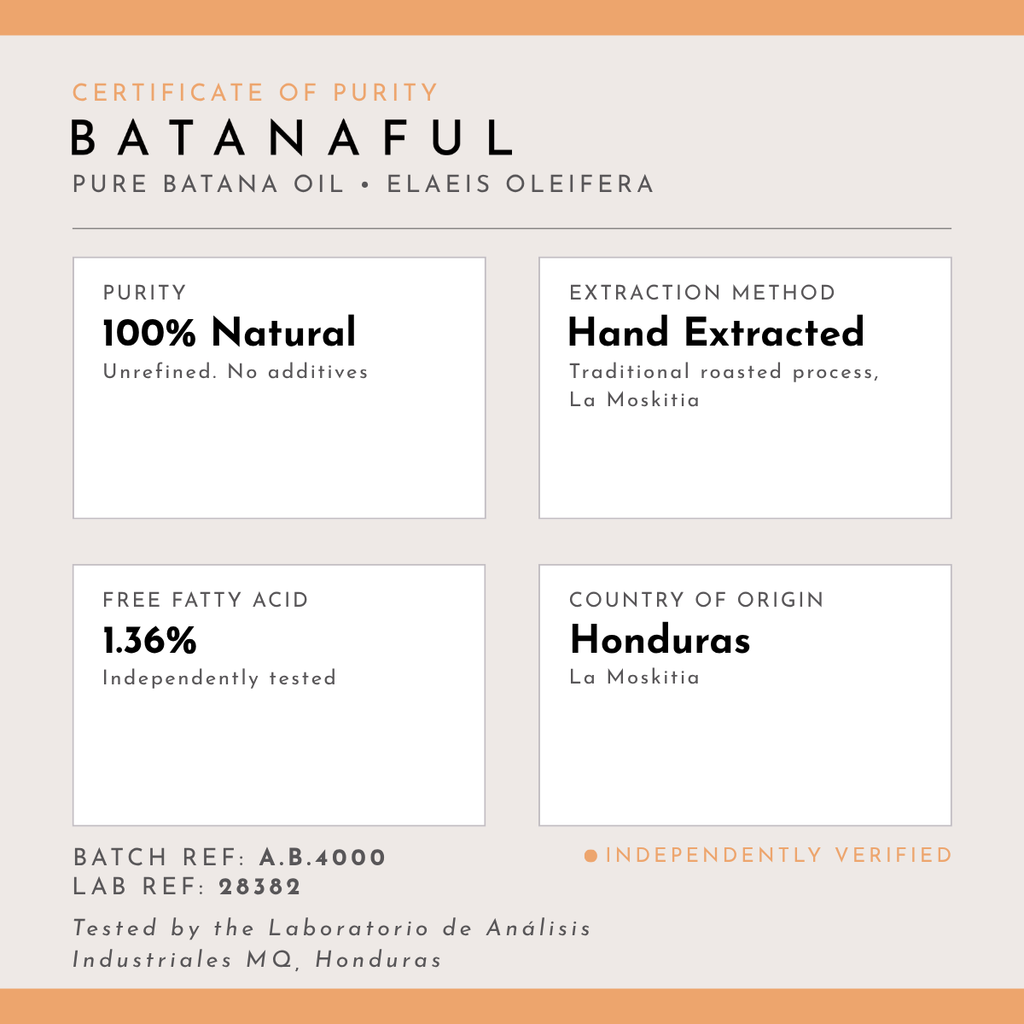 Pure Batana Oil 100ml — The Original, 100% Pure Oil from Honduras