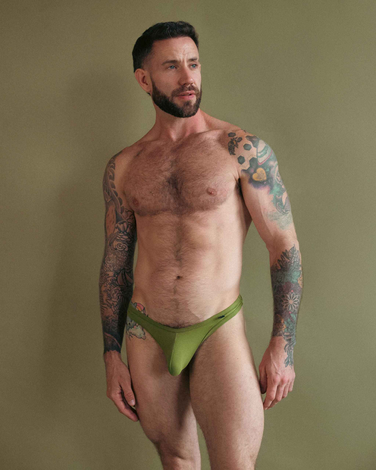 Thong - Olive