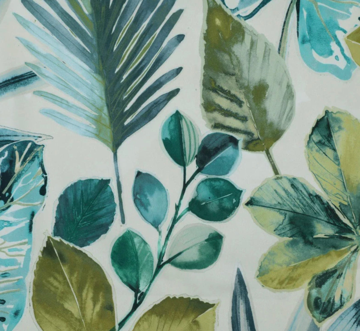 Blue & Green Rainforest Velvet Steep Empire Lampshade | Handmade Ceiling Light Shade | UK