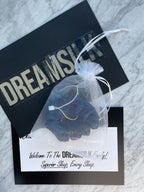 Navy Blue Silk Scrunchie - Regular