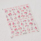 Hello Claws | Melody Embossed Pattern Design Nail Deco Sticker