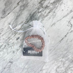Bronze Silk Scrunchie - Skinny