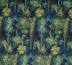 Forbidden forest velvet throw cushion