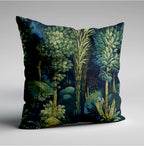 Forbidden forest velvet throw cushion