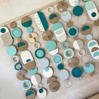 Blue Costal Wall Art - Home Decor - Centre Piece Art - Wall Tapestry - Blue Art