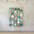 Blue Costal Wall Art - Home Decor - Large Centre Piece Art - Wall Tapestry - Large Tapestry - Blue Art