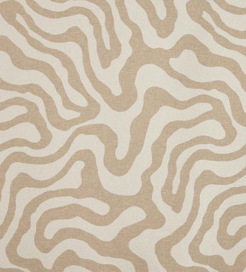 Ecru wiggle throw cushion, scatter cushions