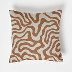 Sandstone wiggle throw cushion, scatter cushions