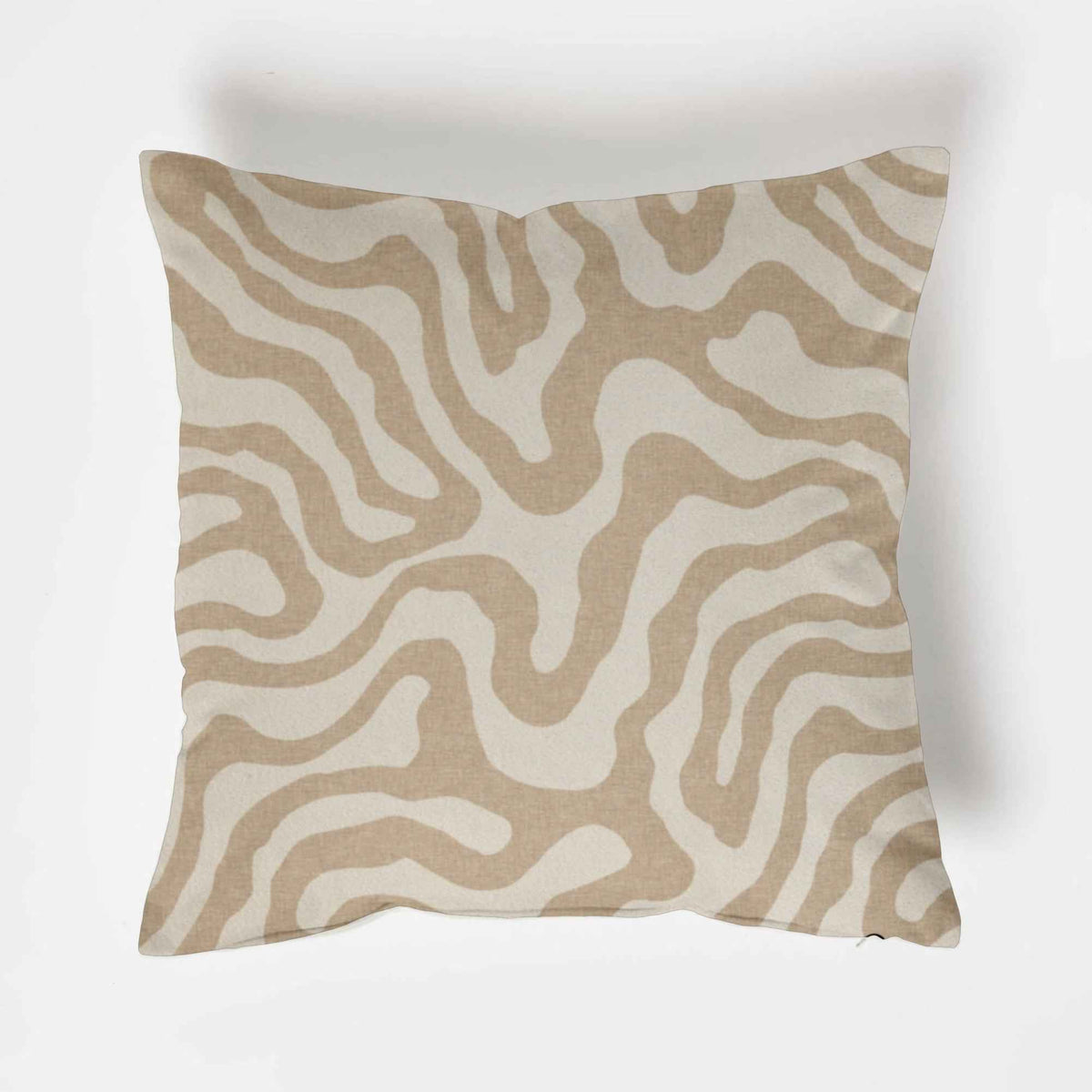 Ecru wiggle throw cushion, scatter cushions