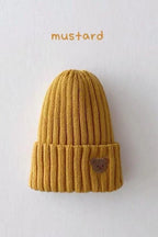 Knitted Bear Beanie Hats Multiple Colours