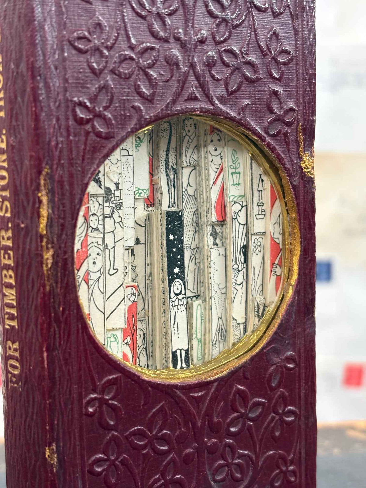 Little and Smol Book Carving / Altered Book