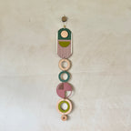 Eclectic Wall Hangings - Geometric Wall Art - Luxury Wall Decor - Mid-Century Home Decor - Slim Long Wall Tapestry