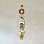 Eclectic Wall Hangings - Geometric Wall Art - Luxury Wall Decor - Mid-Century Home Decor - Slim Long Wall Tapestry