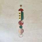Eclectic Wall Hangings - Geometric Wall Art - Luxury Wall Decor - Mid-Century Home Decor - Slim Long Wall Tapestry