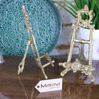 Saramati 20cm Brass Easel Set of 2