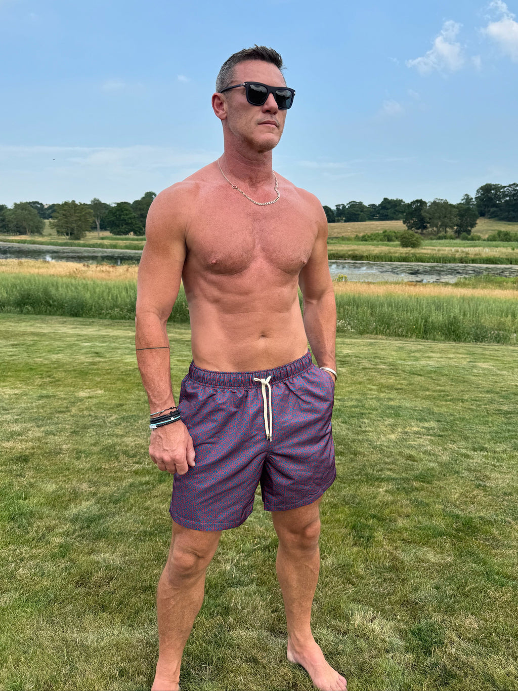 "The Extra" Swimshorts | Repeat Teal