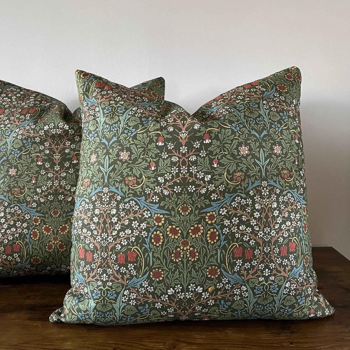 William morris Blackthorne cotton cushion, scatter cushions