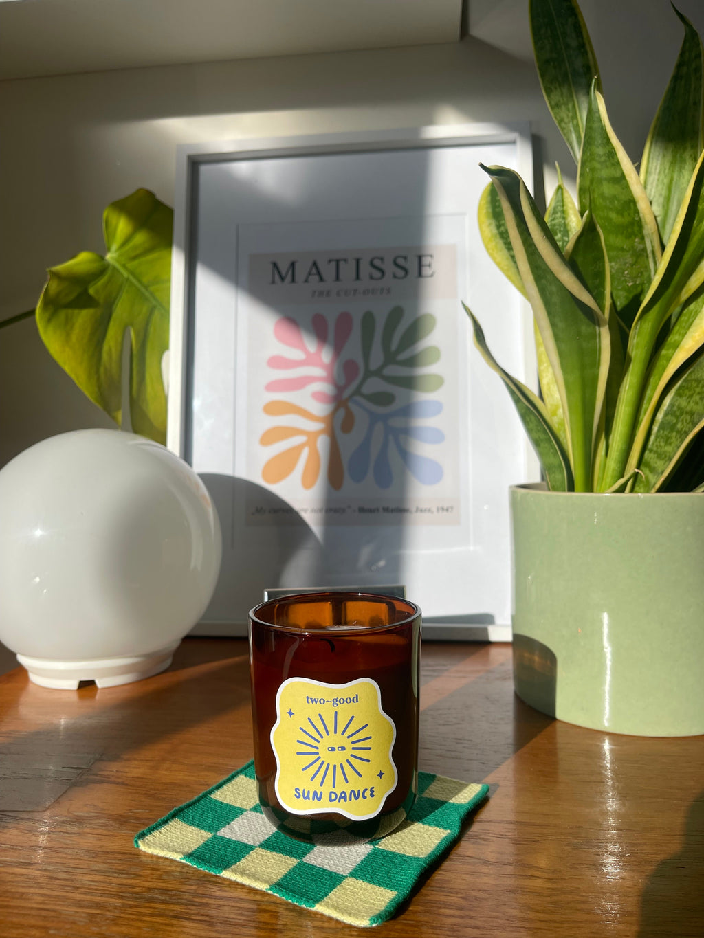 sun dance soy wax scented candle