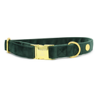 Olive Green Velvet Harness